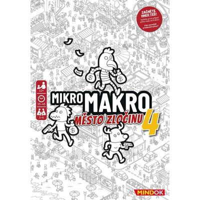 MINDOK MikroMakro: Město zločinu 4 MINDOK MikroMakro: Město zločinu 4