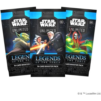 Asmodee SWU 05: Legends of the Force – Booster Asmodee SWU 05: Legends of the Force – Booster