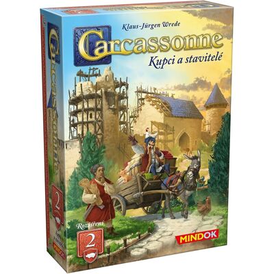 MINDOK Carcassonne rozšírenie 2: Kupci a stavitelia (2025) MINDOK Carcassonne rozšírenie 2: Kupci a stavitelia (2025)