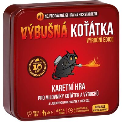 Asmodee Výbušné mačiatka: Výročná edícia Asmodee Výbušné mačiatka: Výročná edícia