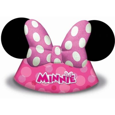 GoDan Papierové klobúčiky myška Minnie “Minnie Happy Helpers“ 6 ks GoDan Papierové klobúčiky myška Minnie “Minnie Happy Helpers“ 6 ks