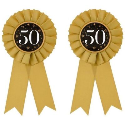 Godan Narodeninová brošňa odznak 50 rokov 2 ks Godan Narodeninová brošňa odznak 50 rokov 2 ks