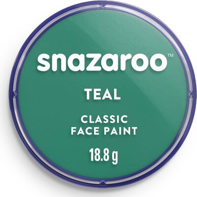 Snazaroo Zelenomodrá (Teal) 18 ml Snazaroo Zelenomodrá (Teal) 18 ml