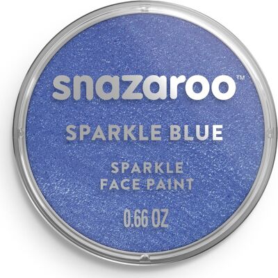 Snazaroo Trblietavá modrá (Sparkle Blue) 18 ml Snazaroo Trblietavá modrá (Sparkle Blue) 18 ml