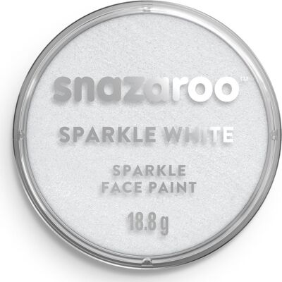 Snazaroo Trblietavá Biela (Sparkle White) 18 ml Snazaroo Trblietavá Biela (Sparkle White) 18 ml