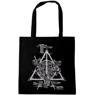 Logoshirt Harry Potter: Deathly Hallows – nákupná taška Logoshirt Harry Potter: Deathly Hallows – nákupná taška