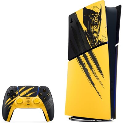 Sony PlayStation 5 (Slim) Digital Edition – 825 GB – Marvel's Wolverine: Battle Yellow Limited Edition Sony PlayStation 5 (Slim) Digital Edition – 825 GB – Marvel's Wolverine: Battle Yellow Limited Edition