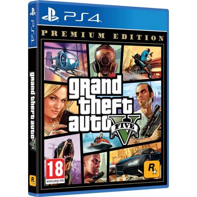 ROCKSTAR GAMES Grand Theft Auto V (GTA 5): Premium Edition – PS4 ROCKSTAR GAMES Grand Theft Auto V (GTA 5): Premium Edition – PS4