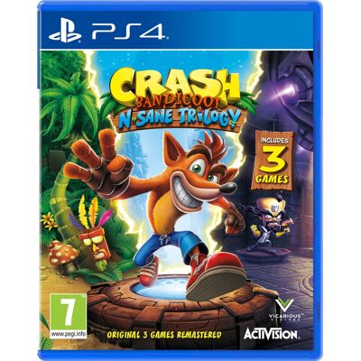 Activision Crash Bandicoot N Sane Trilogy - PS4 Activision Crash Bandicoot N Sane Trilogy - PS4