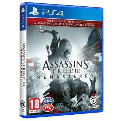 Ubisoft Assassins Creed 3 + Liberation Remaster – PS4 Ubisoft Assassins Creed 3 + Liberation Remaster – PS4