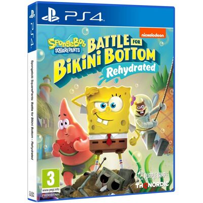 THQ Nordic Spongebob SquarePants: Battle for Bikini Bottom – Rehydrated – PS4 THQ Nordic Spongebob SquarePants: Battle for Bikini Bottom – Rehydrated – PS4