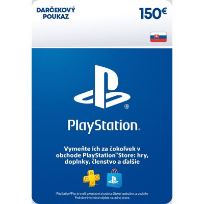 Sony PlayStation Store – Kredit 150 EUR – SK Digital Sony PlayStation Store – Kredit 150 EUR – SK Digital