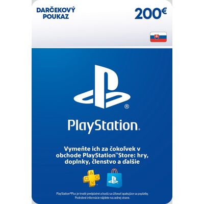 Sony PlayStation Store – Kredit 200 EUR – SK Digital Sony PlayStation Store – Kredit 200 EUR – SK Digital