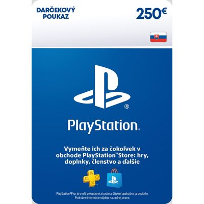Sony PlayStation Store – Kredit 250 EUR – SK Digital Sony PlayStation Store – Kredit 250 EUR – SK Digital