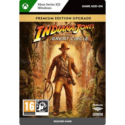 Microsoft Indiana Jones and the Great Circle: Premium Edition Upgrade – Xbox Series X S/Windows Digital Microsoft Indiana Jones and the Great Circle: Premium Edition Upgrade – Xbox Series X S/Windows Digital