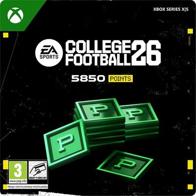 Microsoft College Football 26: 5850 Points – Xbox Series X S Digital Microsoft College Football 26: 5850 Points – Xbox Series X S Digital