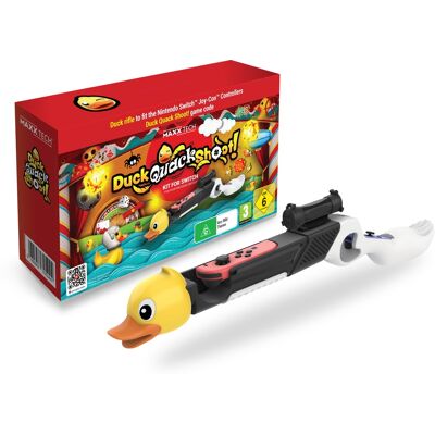 Contact Sales Duck, Quack, Shoot! Kit – hra a súprava príslušenstva pre Nintendo Switch Contact Sales Duck, Quack, Shoot! Kit – hra a súprava príslušenstva pre Nintendo Switch
