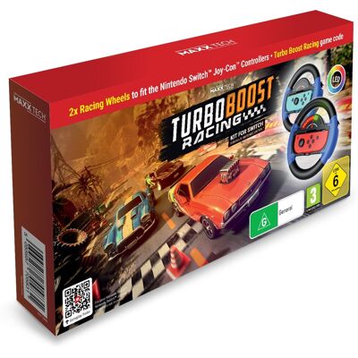 Contact Sales Turbo Boost Racing – hra a súprava príslušenstva pre Nintendo Switch Contact Sales Turbo Boost Racing – hra a súprava príslušenstva pre Nintendo Switch