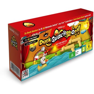 Contact Sales Duck, Quack, Shoot! Kit - hra a sada príslušenstva - Nintendo Switch 1/2 Contact Sales Duck, Quack, Shoot! Kit - hra a sada príslušenstva - Nintendo Switch 1/2