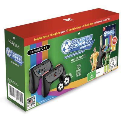 Contact Sales Sociable Soccer Champions Kit – hra a súprava príslušenstva – Nintendo Switch 1/2 Contact Sales Sociable Soccer Champions Kit – hra a súprava príslušenstva – Nintendo Switch 1/2