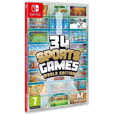 Maximum Games 34 Sports Games – World Edition – Nintendo Switch Maximum Games 34 Sports Games – World Edition – Nintendo Switch