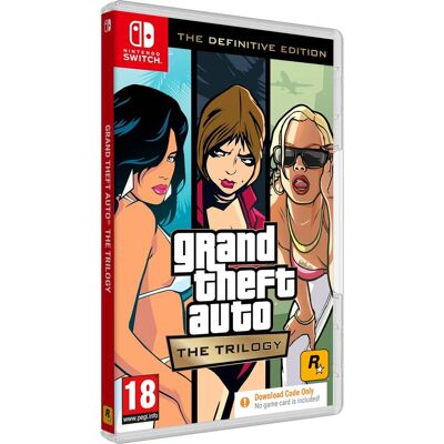 ROCKSTAR GAMES Grand Theft Auto: Trilógy (GTA) – Definitive Edition – Nintendo Switch ROCKSTAR GAMES Grand Theft Auto: Trilógy (GTA) – Definitive Edition – Nintendo Switch