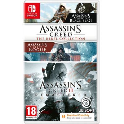 Ubisoft Assassins Creed Compilation (Rebel Collection + AC3 Remastered) – Nintendo Switch Ubisoft Assassins Creed Compilation (Rebel Collection + AC3 Remastered) – Nintendo Switch