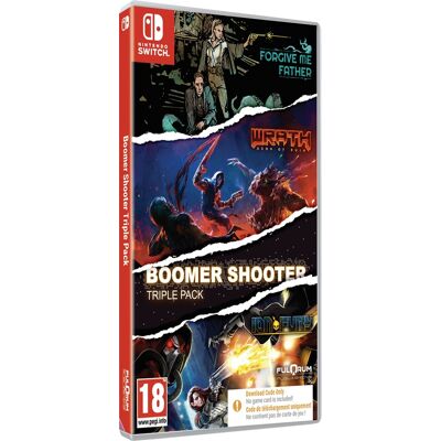 Contact Sales Boomer Shooter Triple Pack – Nintendo Switch Contact Sales Boomer Shooter Triple Pack – Nintendo Switch