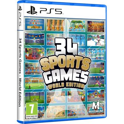 Maximum Games 34 Sports Games – World Edition – PS5 Maximum Games 34 Sports Games – World Edition – PS5