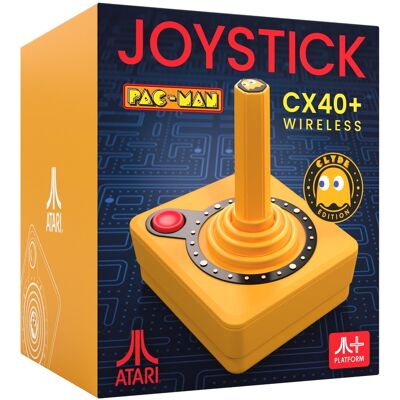Atari Pac-Man: CX40+ Wireless Joystick – Clyde – ovládač Atari Pac-Man: CX40+ Wireless Joystick – Clyde – ovládač