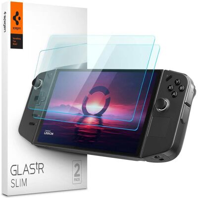 Spigen Glass tR Slim 2 Pack Lenovo Legion Go Spigen Glass tR Slim 2 Pack Lenovo Legion Go