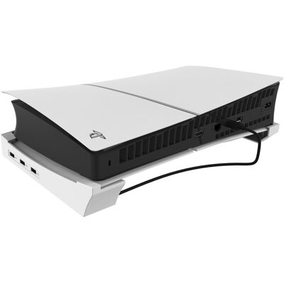 iPega P5S008 Horizontálny Stojan s USB HUB pre PS5 Slim/PS5 Pro White iPega P5S008 Horizontálny Stojan s USB HUB pre PS5 Slim/PS5 Pro White