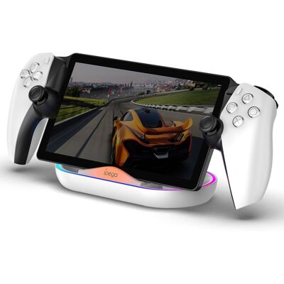 iPega P5P02 Charger Dock s RGB na Playstation Portal Remote Player White iPega P5P02 Charger Dock s RGB na Playstation Portal Remote Player White