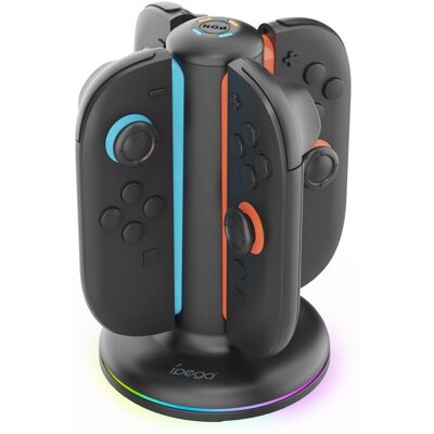 iPega SW2052 Nabíjacia Stanica s RGB pre JoyCon Ovládače Nintendo Switch 2 Black iPega SW2052 Nabíjacia Stanica s RGB pre JoyCon Ovládače Nintendo Switch 2 Black