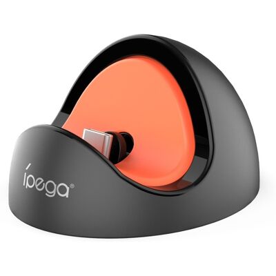 iPega SW2041 Mini Nabíjací dok pre Nintendo Switch 2 Black/Red iPega SW2041 Mini Nabíjací dok pre Nintendo Switch 2 Black/Red