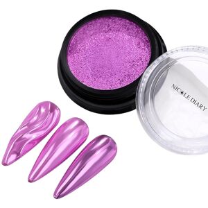 NICOLE DIARY Chrómový pigment na nechty so zrkadlovým efektom Solid chrome 7 NICOLE DIARY Chrómový pigment na nechty so zrkadlovým efektom Solid chrome 7