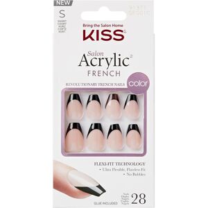 Kiss Salon Acrylic French Color Flame Kiss Salon Acrylic French Color Flame
