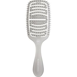 OLIVIA GARDEN Essential Care Flex Medium Hair Bristles Ice Grey OLIVIA GARDEN Essential Care Flex Medium Hair Bristles Ice Grey
