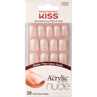 Kiss Salon Acrylic Nude Nails - Cashmere Kiss Salon Acrylic Nude Nails - Cashmere