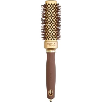 OLIVIA GARDEN Expert Straight Gold & Brown 30 mm OLIVIA GARDEN Expert Straight Gold & Brown 30 mm