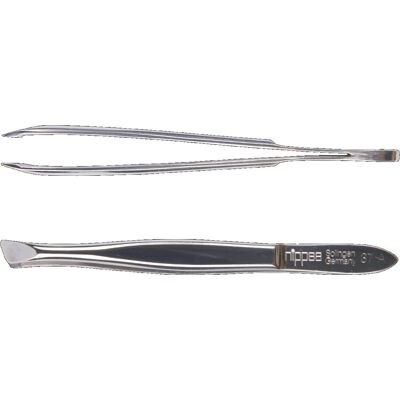 Nippes Solingen Solingen Pinzeta skosená, extra jemná 8 cm Nippes Solingen Solingen Pinzeta skosená, extra jemná 8 cm