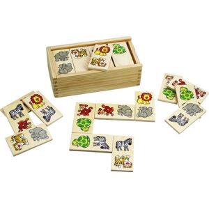 Bigjigs Toys Bigjigs Drevené domino – Safari Bigjigs Toys Bigjigs Drevené domino – Safari