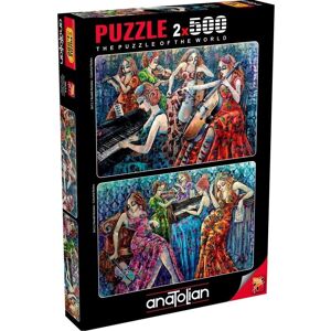Anatolian Puzzle Farebné noty 2x500 dielikov Anatolian Puzzle Farebné noty 2x500 dielikov