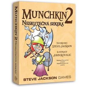 Asmodee Munchkin 2. Rozšírenie – Neskutočná sekera Asmodee Munchkin 2. Rozšírenie – Neskutočná sekera