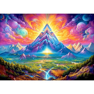 ENJOY Puzzle Pyramídy v lesoch 1000 dielikov ENJOY Puzzle Pyramídy v lesoch 1000 dielikov