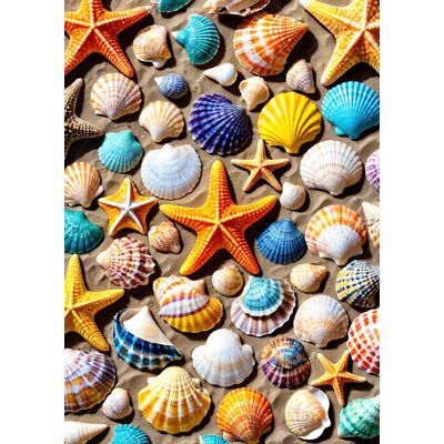 ENJOY Puzzle Poklady na pláži 1000 dielikov ENJOY Puzzle Poklady na pláži 1000 dielikov