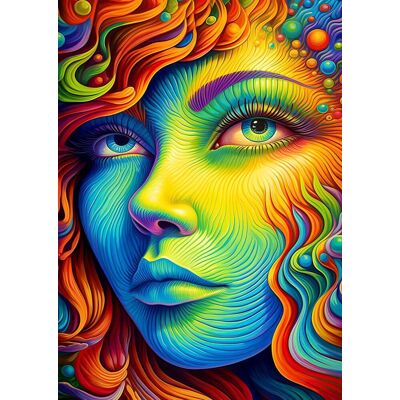 ENJOY Puzzle Maľovaná slečna 1000 dielikov ENJOY Puzzle Maľovaná slečna 1000 dielikov