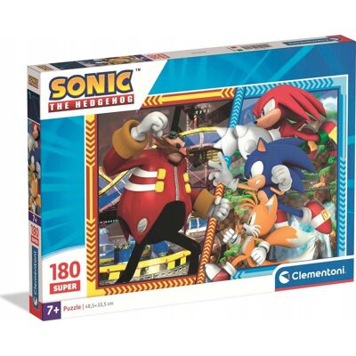Clementoni Ježko Sonic: Doctor Eggman – puzzle 180 dielikov Clementoni Ježko Sonic: Doctor Eggman – puzzle 180 dielikov