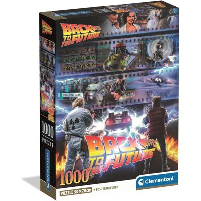 Clementoni Kultové filmy: Návrat do budúcnosti – puzzle 1000 dielikov Clementoni Kultové filmy: Návrat do budúcnosti – puzzle 1000 dielikov