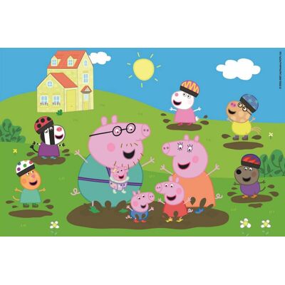 Clementoni Prasiatko Peppa: MAXI – puzzle 104 dielikov Clementoni Prasiatko Peppa: MAXI – puzzle 104 dielikov